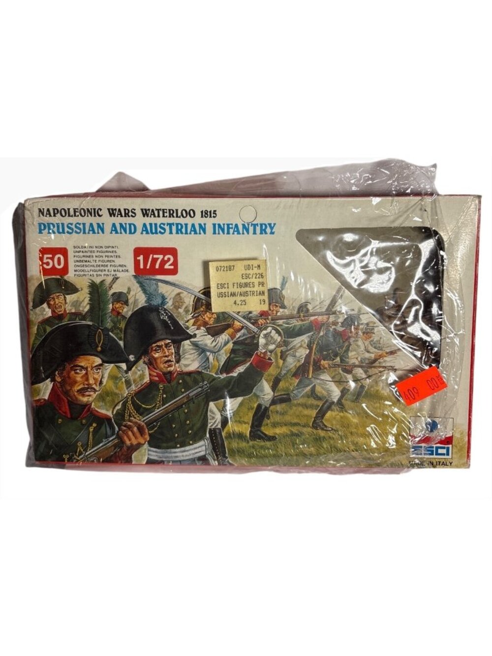 Napoleonic Wars Model Kit Waterloo 1815 Prussian & Austrian Infantry 1/72 ESCI